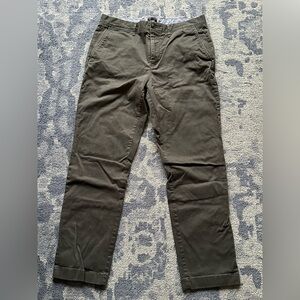 J.Crew Men's Dark Gray Chinos, W 33 L 30